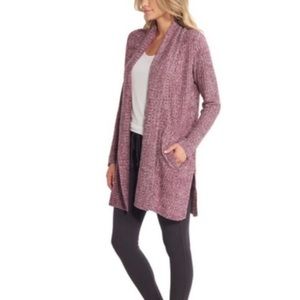 Barefoot Dreams Women’s Size XS Montecito Cozychic Lite Open Cardigan Sweater